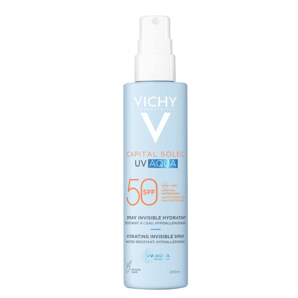 Vichy Capital Soleil UV Aqua Spray invisible hidratante SPF50 200 ml