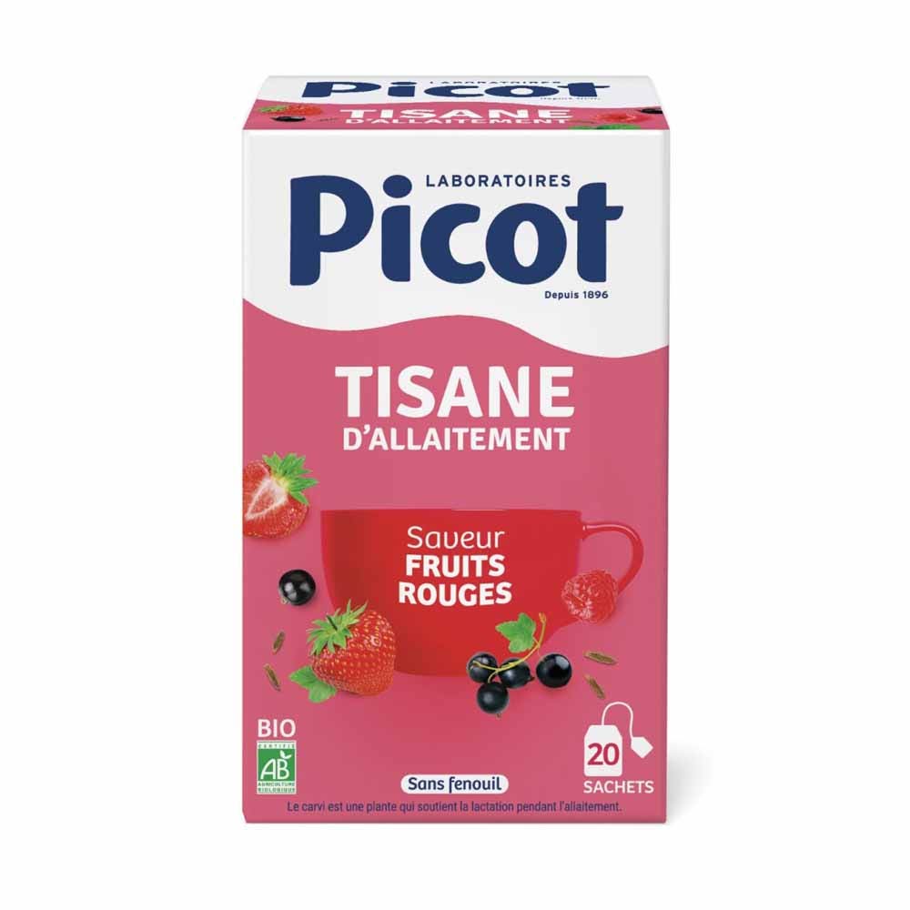 Picot Tisana De Lactancia Frutos Rojos 20 Bolsitas