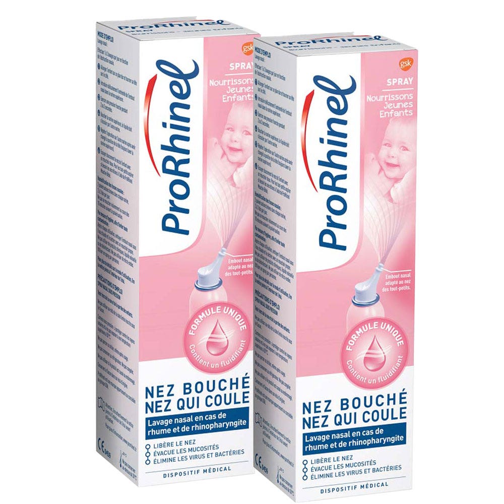 Prorhinel Spray nasal Bebé M 2x100ml