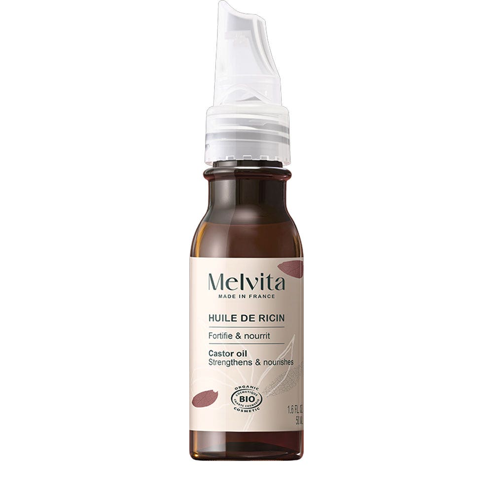 Melvita Huile De Ricin Fortifie & Nourrit Bio 50 ml