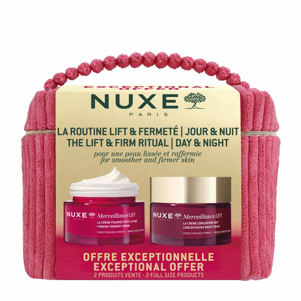 Nuxe Merveillance lift Rutina lift y firmeza de día y de noche