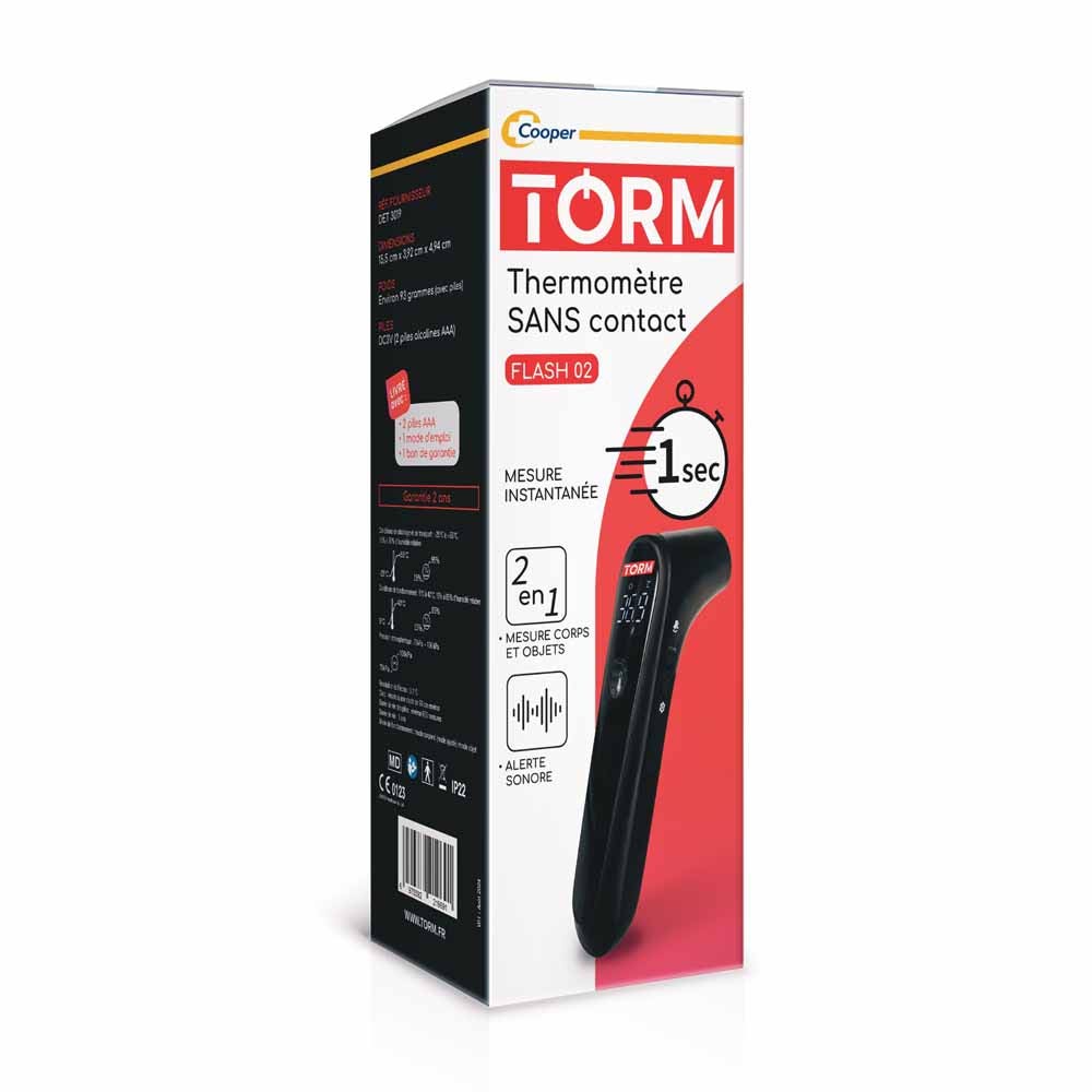 Torm Frontal Termómetro SC Flash