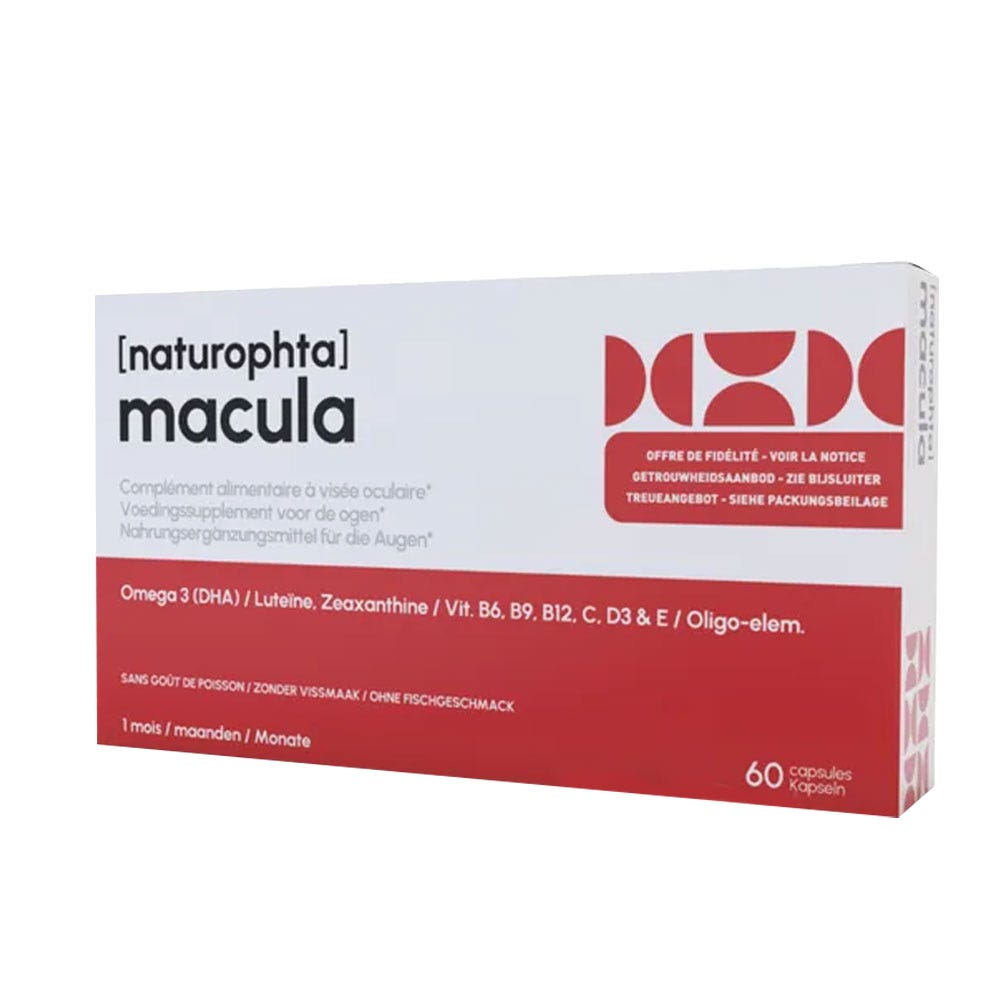 Dulcis Health Science NaturOphta Macula 60 cápsulas