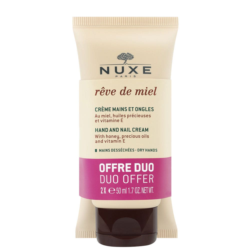 Nuxe Reve De Miel Crema Manos Y uñas 2x50ml