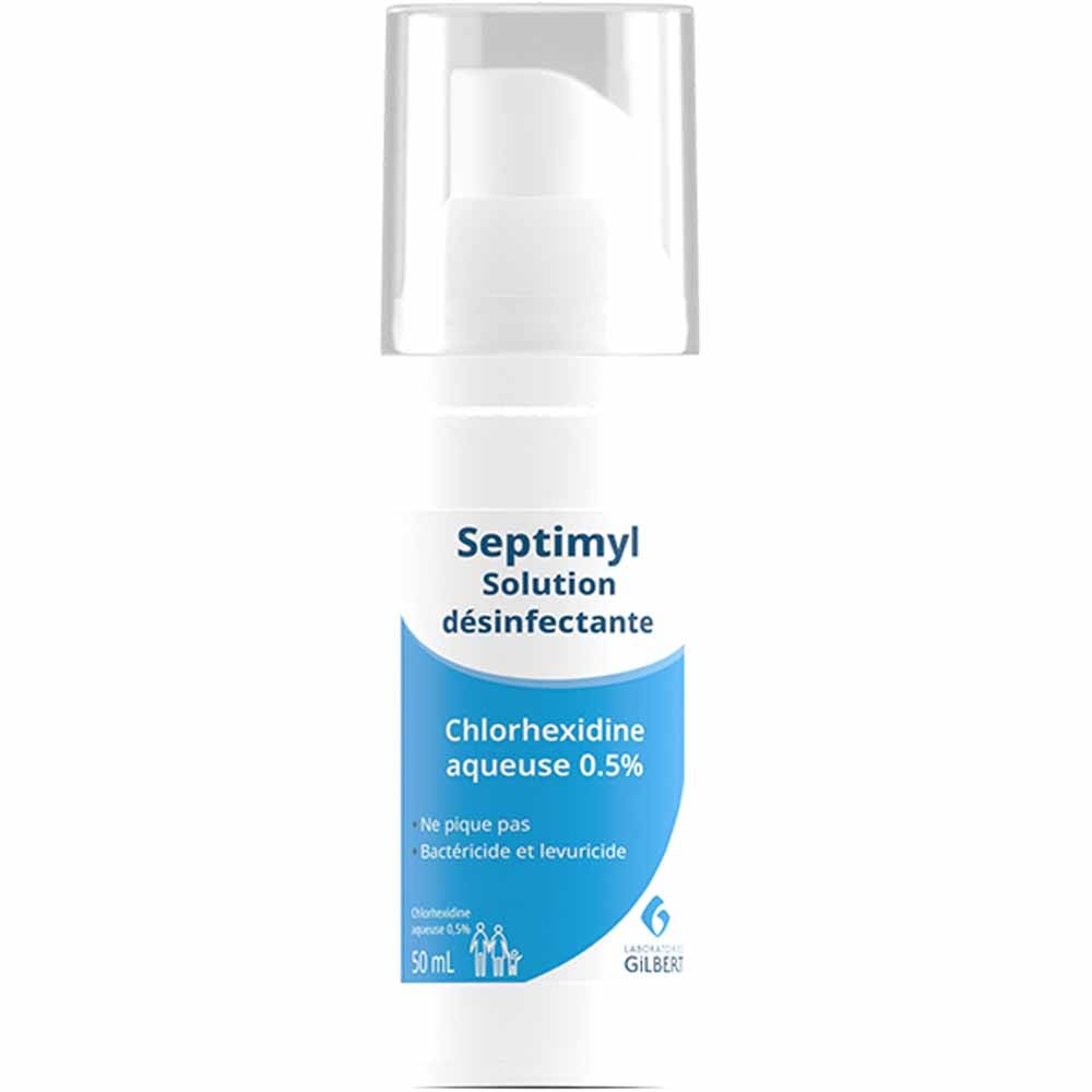 Gilbert Septimyl Solución Desinfectis de Clorhexidina al 0,5 50ml