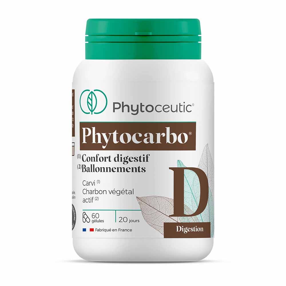 Phytoceutic Phytocarbo 60 Cápsulas