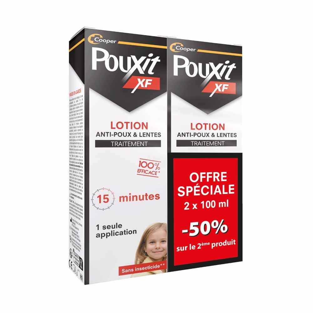 Pouxit XF Loción Antipiojos y Liendres 2x100ml