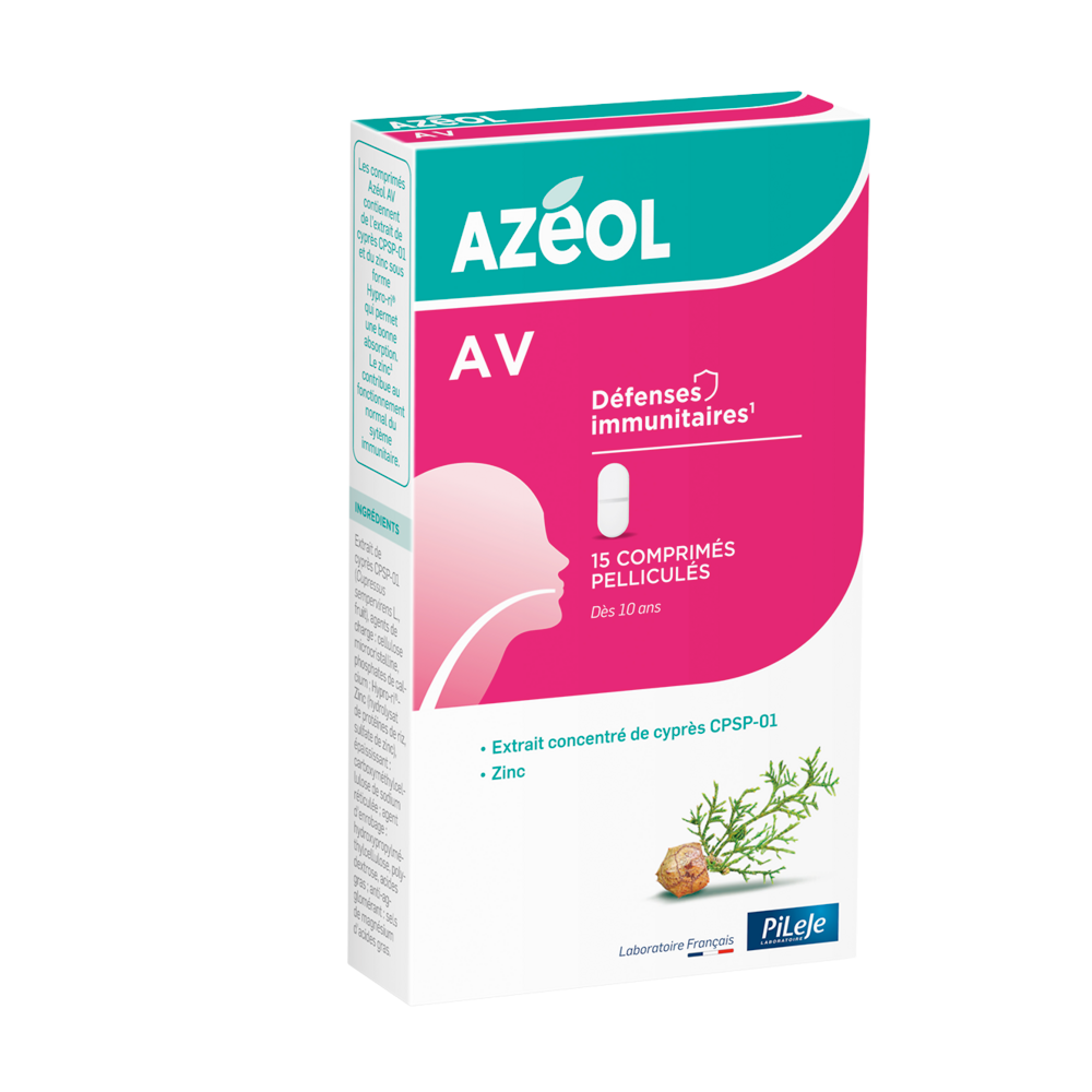 Pileje Azeol AV Defensas inmunitarias 15 comprimidos