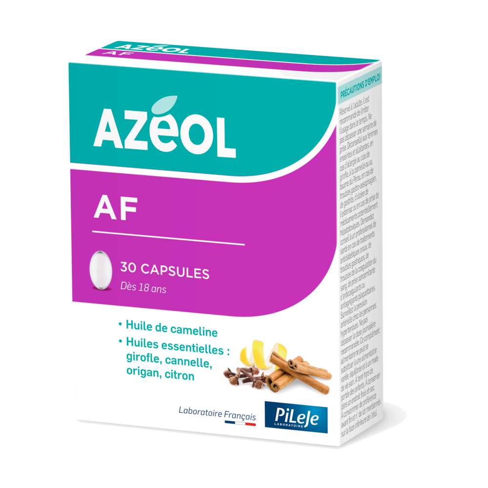 Pileje Azeol AF 30 cápsulas