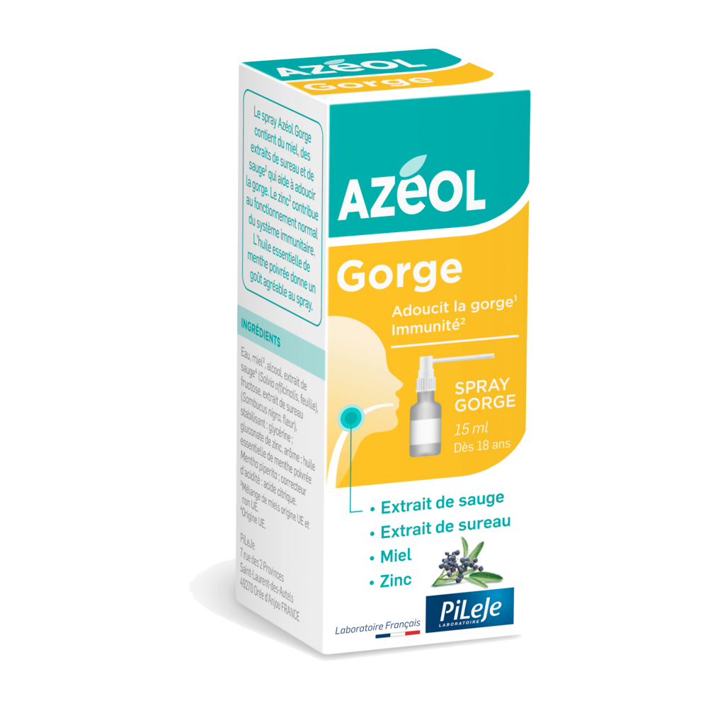 Pileje Azeol Spray de garganta 15 ml