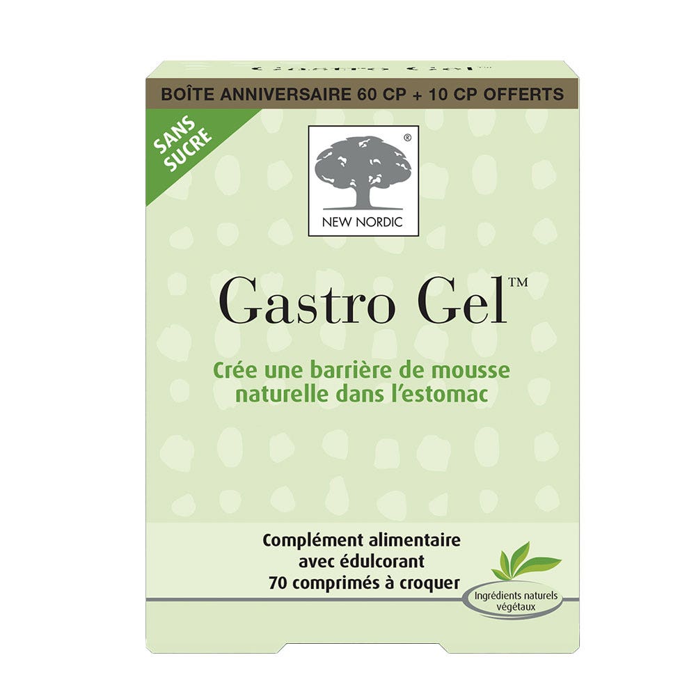 New Nordic Gel gástrico edición aniversario 60 + 10 comprimidos