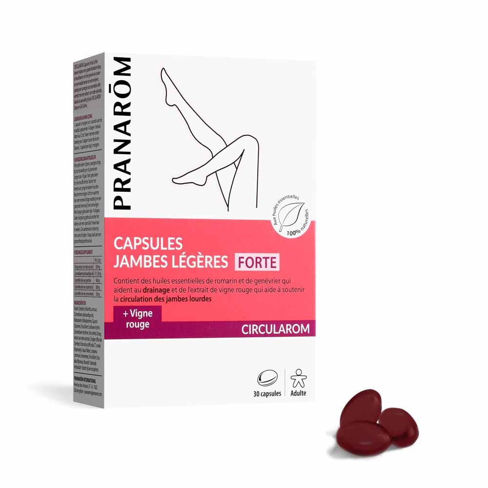 Pranarôm Circularom Piernas Ligeras Y Confort Circulatorio Oleocaps 6 30 Capsulas 30 Capsule