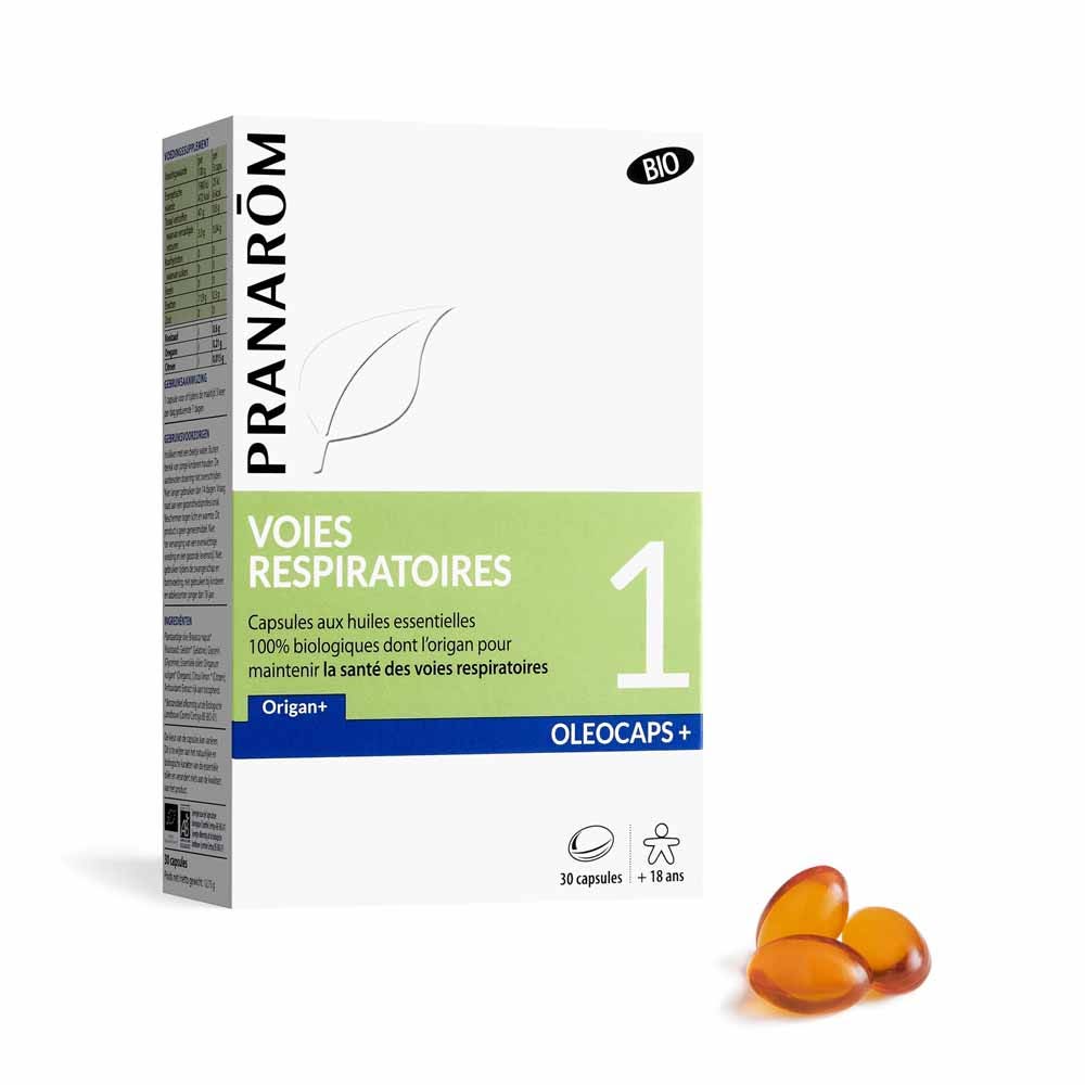 Pranarôm Oléocaps N&ordm; 1 Vias Respiratorias Bio 30 Capsulas Oleocaps+