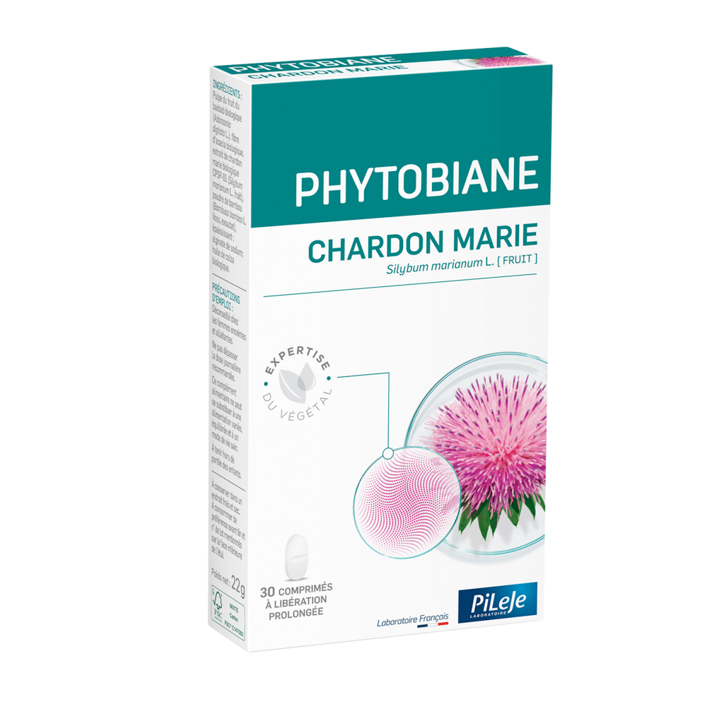 Pileje Phytobiane Cardo mariano 30 comprimidos