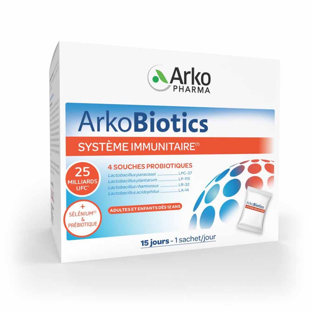 Arkopharma Arkobiotics Sistema inmunitario 15 sobres