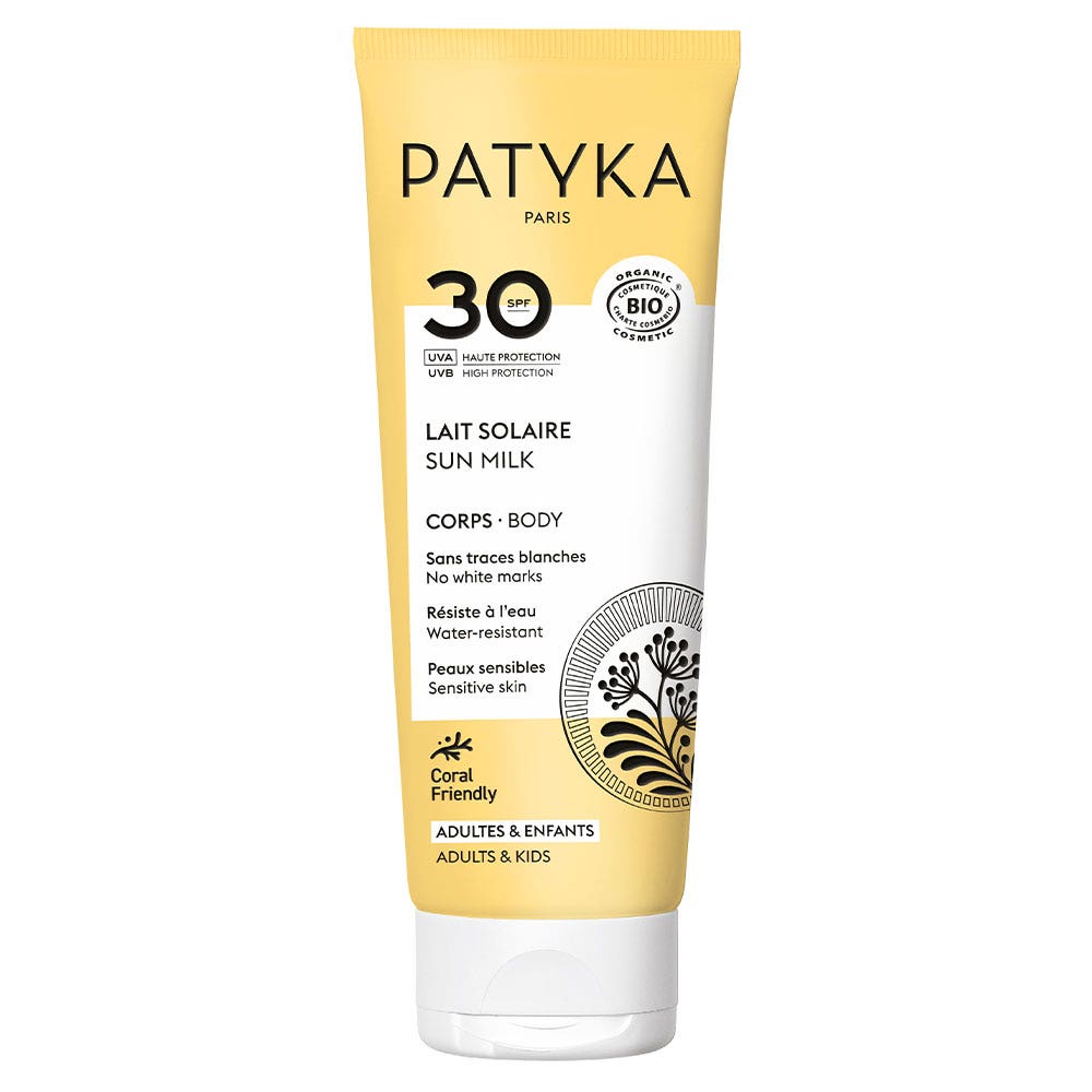 Patyka Solar Leche solar SPF30 bio 100 ml