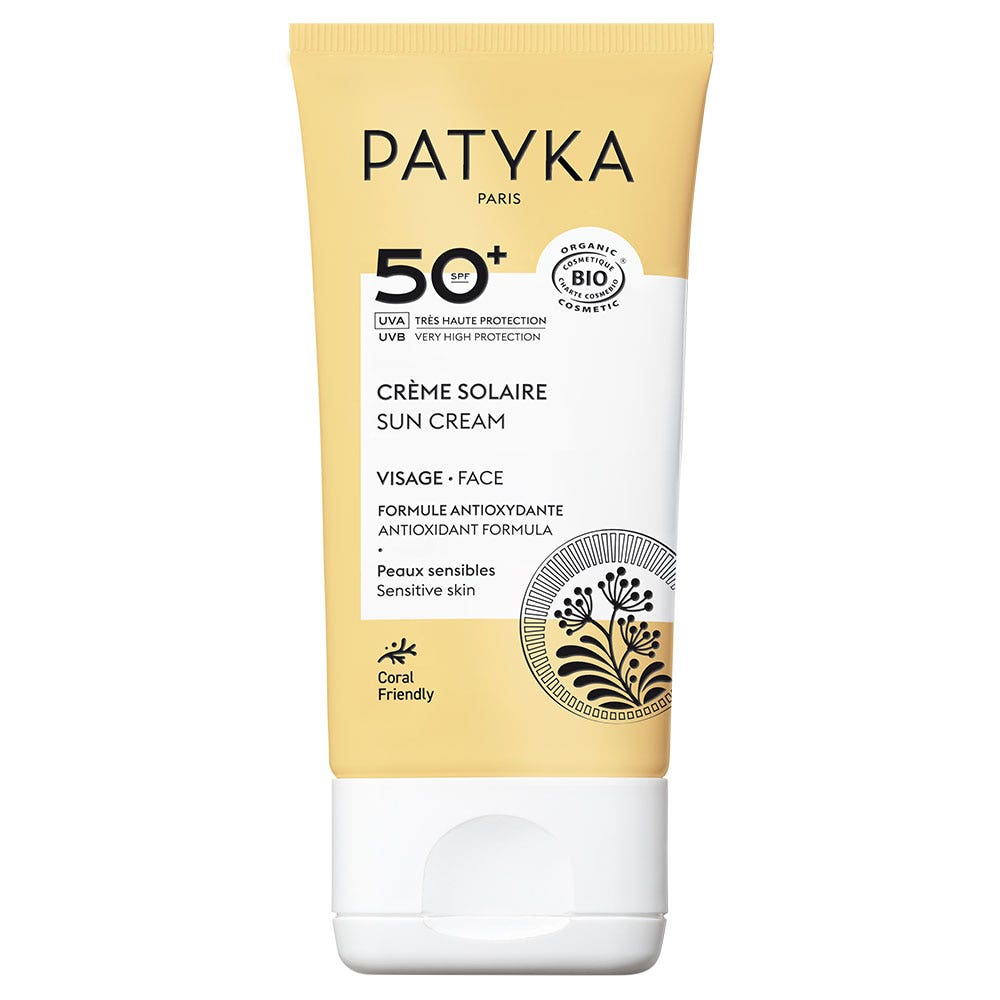 Patyka Solar Crema solar facial SPF50+ bio 40 ml