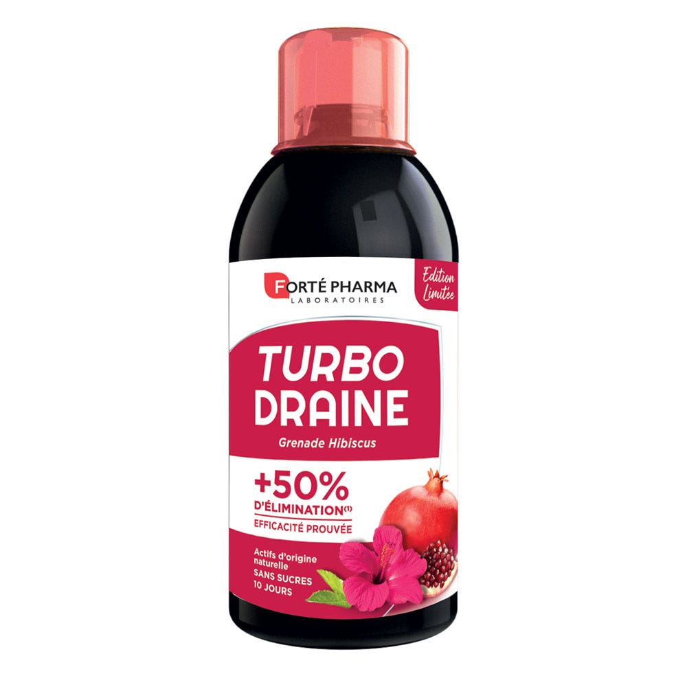 Forté Pharma TurboDraine Granada hibisco 500 g