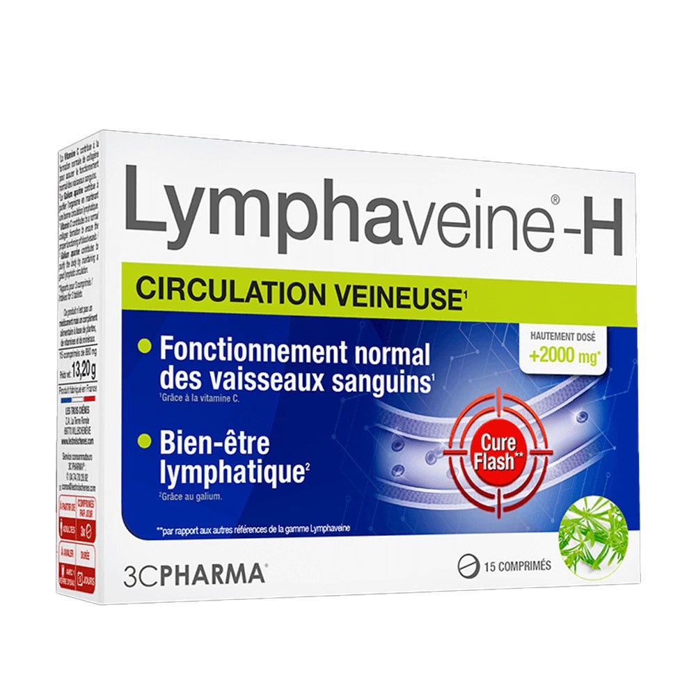 3C Pharma Lymphaveine H 15 comprimidos