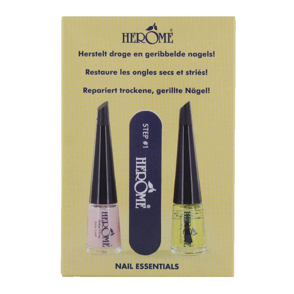 Herome Set para uñas secas y estriadas