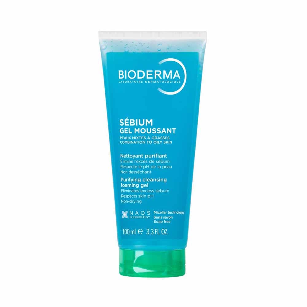 Bioderma Sebium Gel Espumoso Limpiador Purificante Pieles Mixtas y Grasas Peaux grasses 100ml