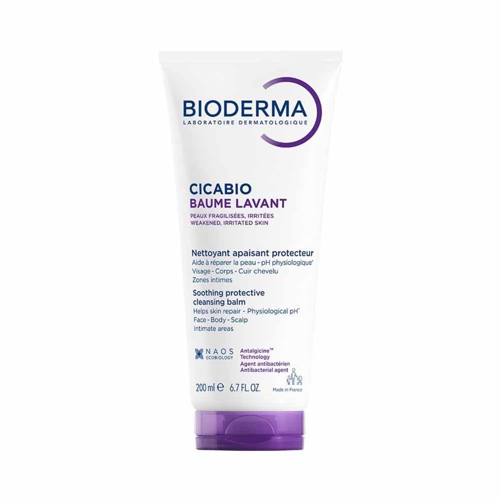 Bioderma Cicabio Bálsamo limpiador protector calmante para pieles frágiles e irritadas 200 ml