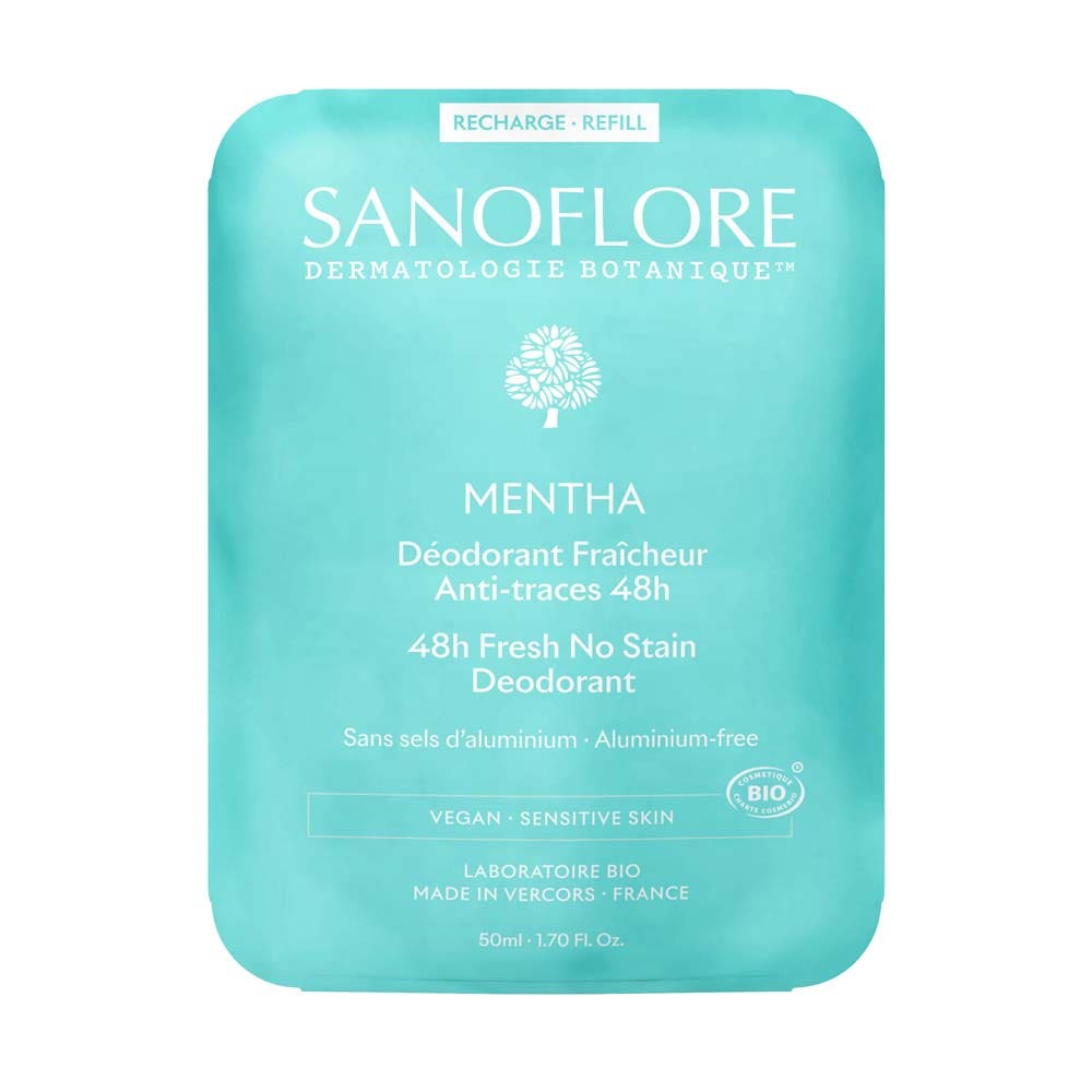 Sanoflore Recambio desodorante 48 horas Menta 50 ml