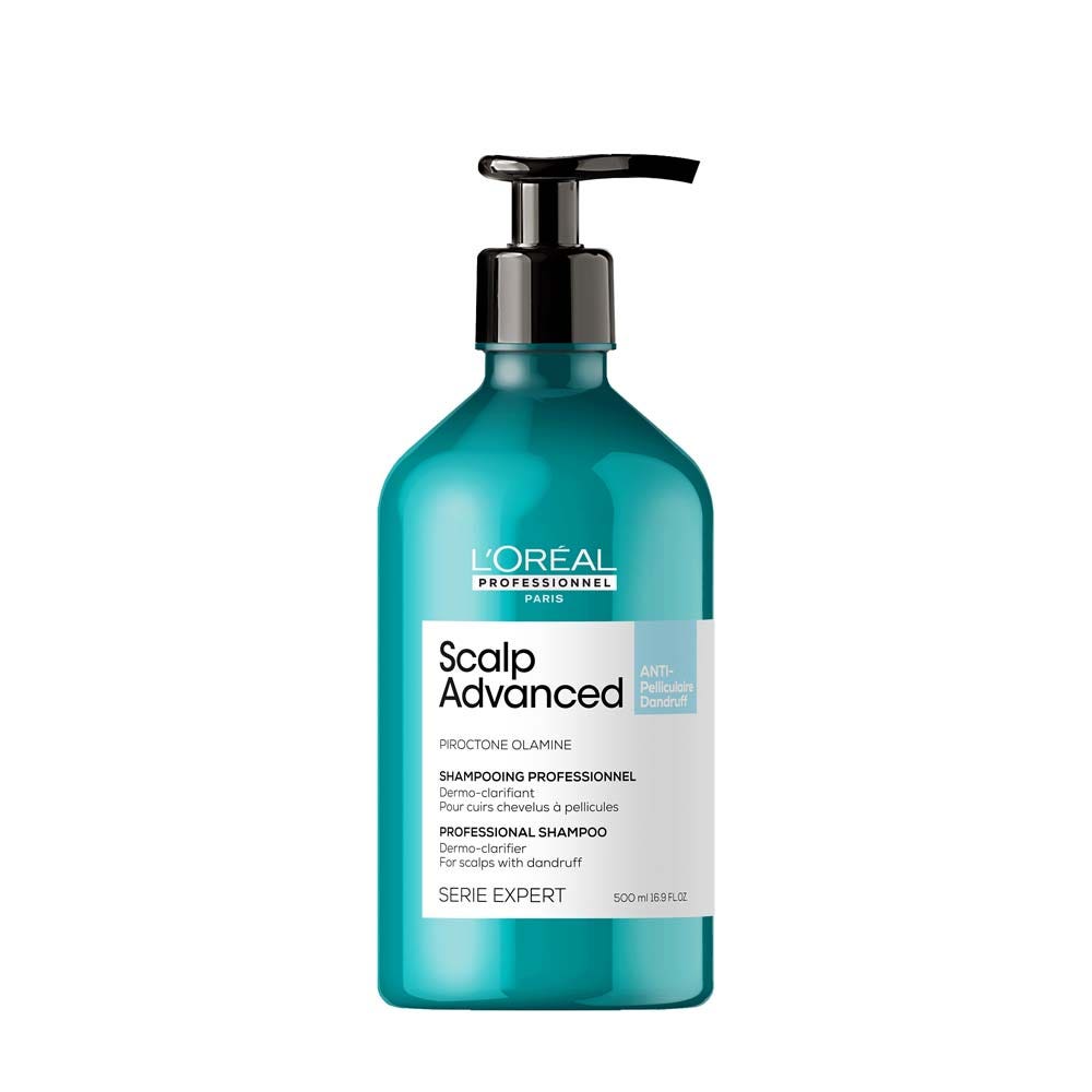 L'Oréal Professionnel Scalp Advanced Champú anticaspa dermoaclarante 500 ml