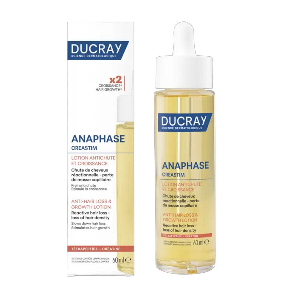 Ducray Creastim Loción anticaída Chute de cheveux, Stress, fatigue, régime, post grossesse 60 ml