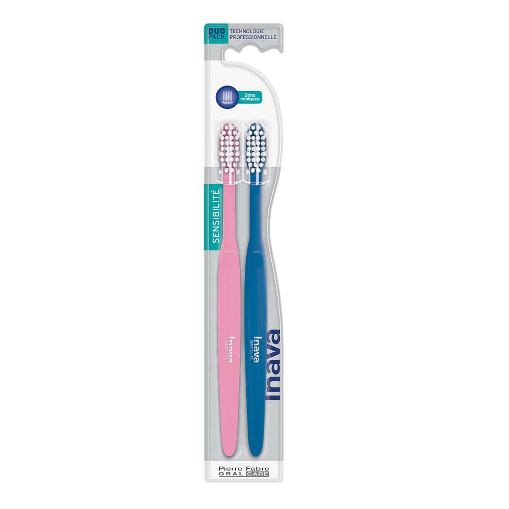 Inava Cepillos de dientes para dientes sensibles 2 x unidades