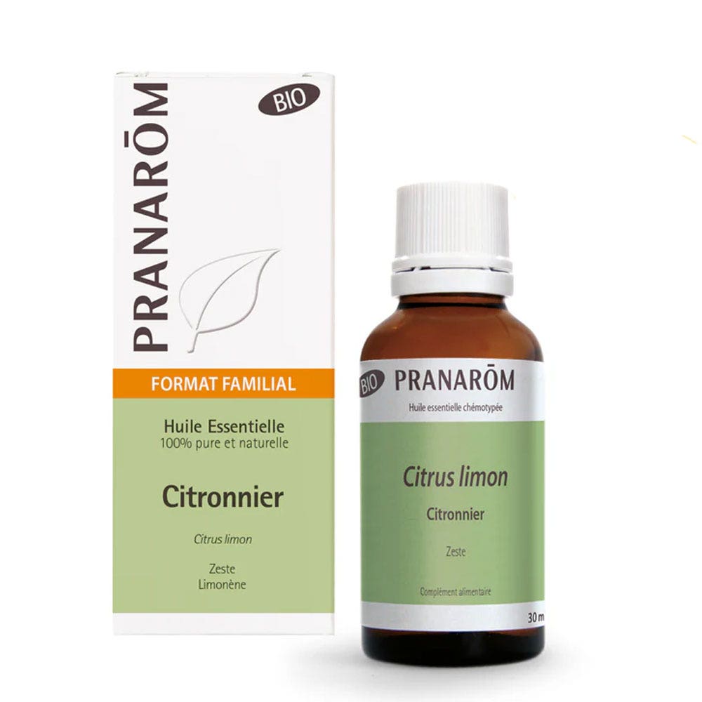 Pranarôm Aceites Esenciales Aceite Esencial De Limon Bio 30ml