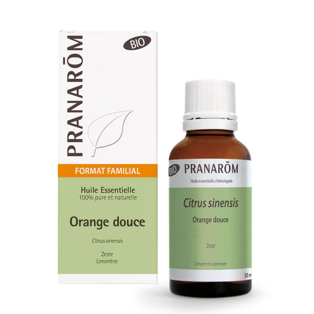 Pranarôm Aceites Esenciales Aceite Esencial De Naranja Dulce Bio Cascara 30ml
