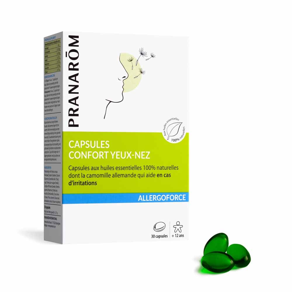 Pranarôm Allergoforce Confort Nariz y Ojos 30 Cápsulas