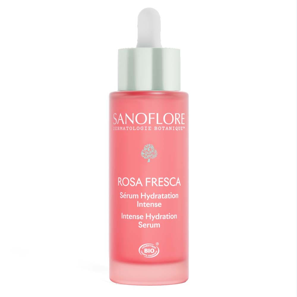Sanoflore Rosa Fresca Concentrado Rehidratante Rosa Angelica Bio rostro y ojos 30ml
