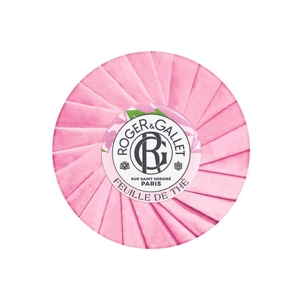 Roger & Gallet Feuille de Thé Jabon Perfumado Te Verde base vegetal 100 g