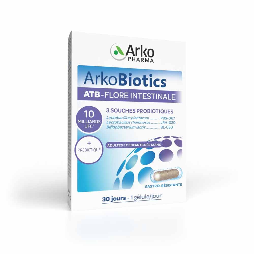 Arkopharma Arkobiotics ATB-Flora intestinal 30 cápsulas