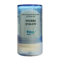 Vitry Desodorante Piedra De alumbre 100% Natural 120 Grs