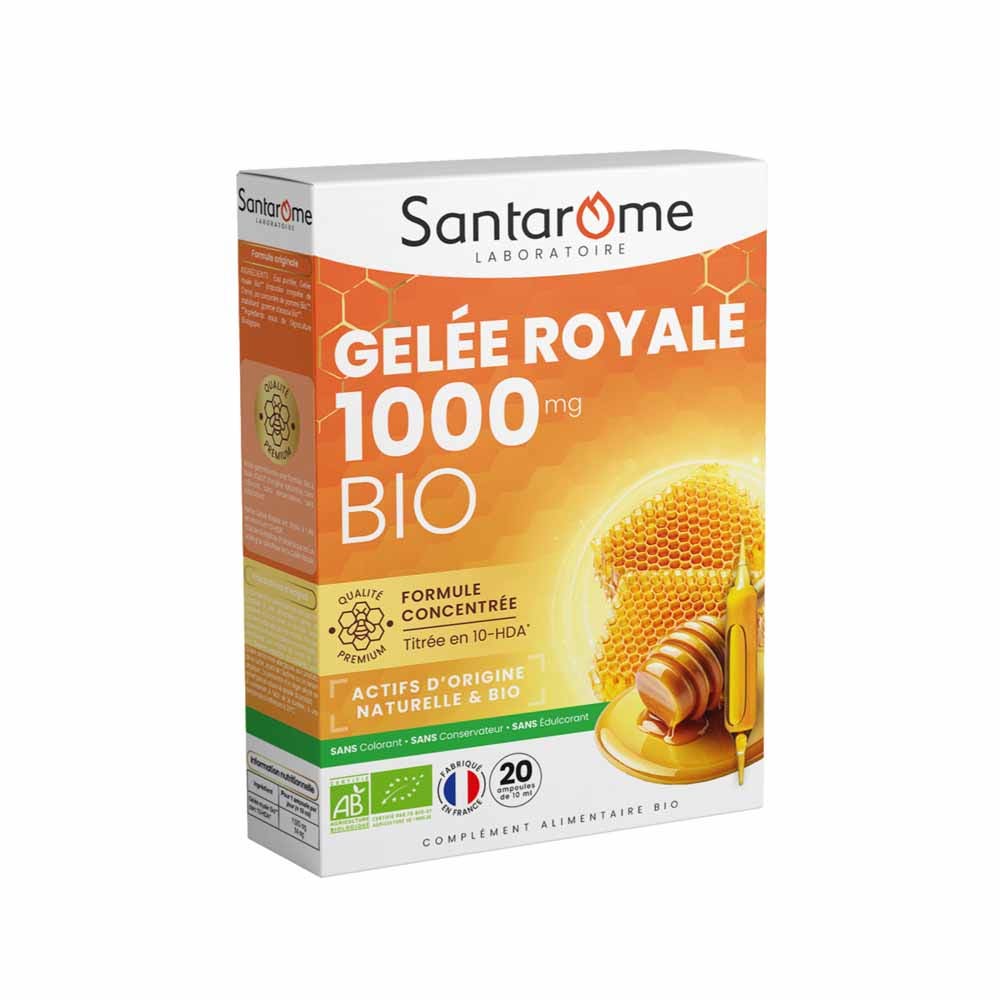 Santarome Ruche Royale Jalea Real Bio 1000 MG 20 ampollas