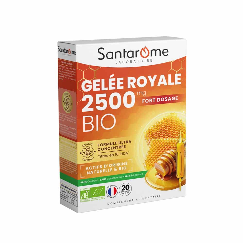 Santarome Jalea Real Bio 2500 MG 20 ampollas