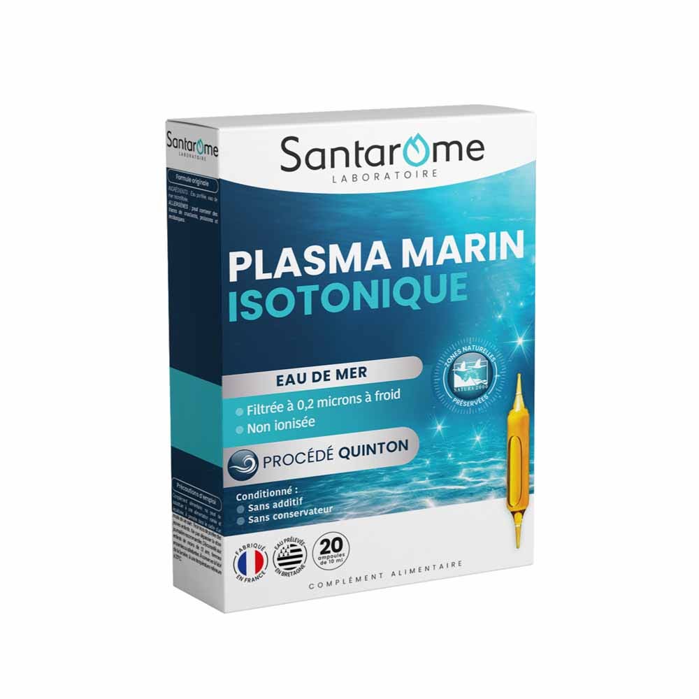 Santarome Plasma marino isotónico 20 ampollas