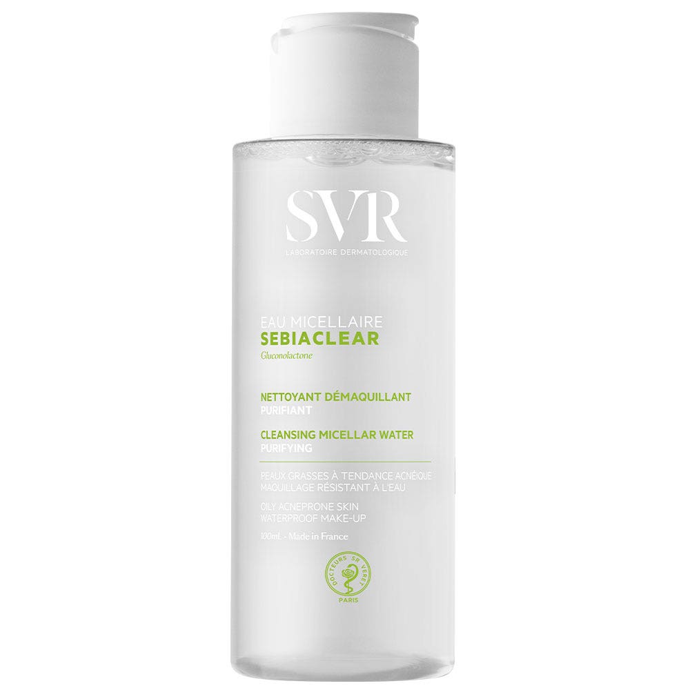 Svr Sebiaclear Agua micelar limpiadora y desmaquillante 100 ml