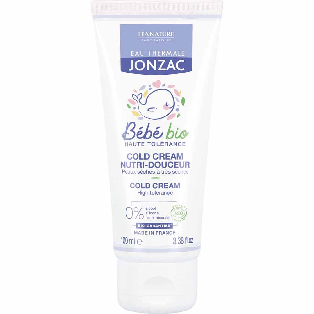 Eau thermale Jonzac Bebé Cold cream nutri suavidad bebé rostro y cuerpo bio 100 ml