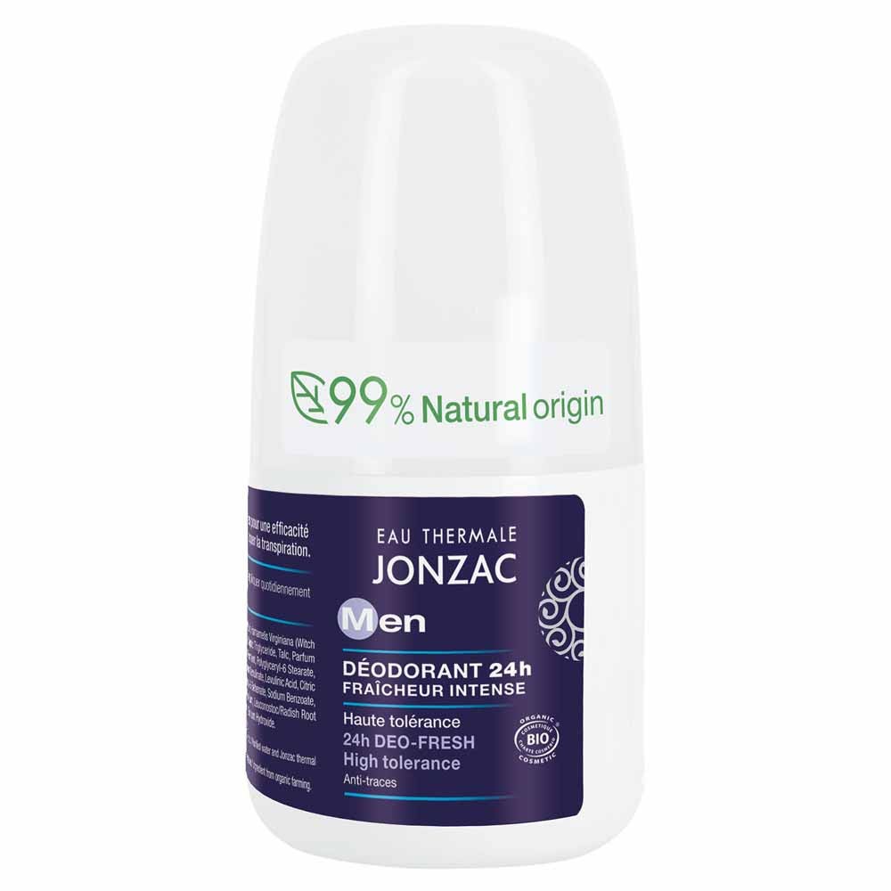 Eau thermale Jonzac Desodorante alta tolerancia Men Roll-On Bio 50 ml