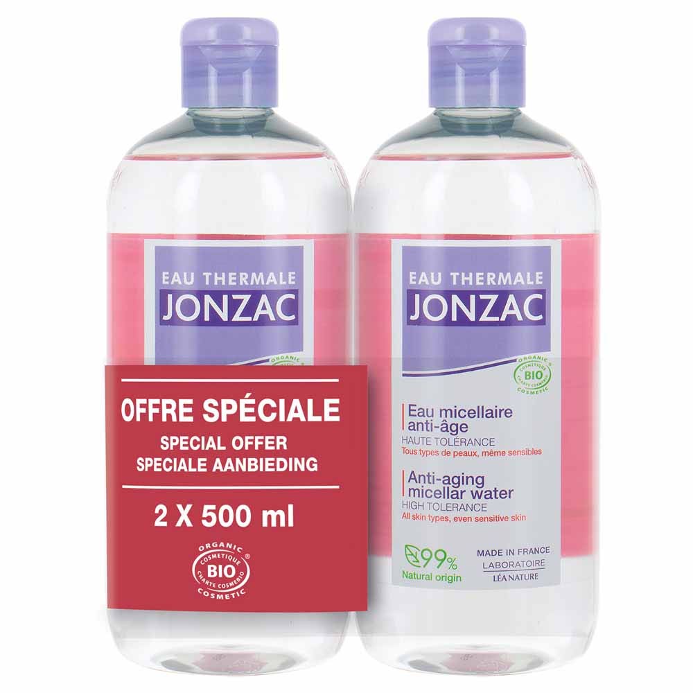 Eau thermale Jonzac Sublimactive Agua micelar antiedad bio Sublimactive 2x500ml