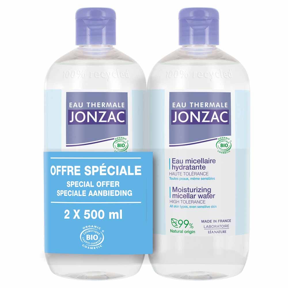 Eau thermale Jonzac REhydrate Agua micelar hidratante bio Rehydrate 2x500ml
