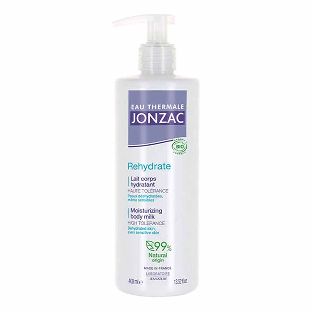 Eau thermale Jonzac REhydrate Leche corporal bio hidratación rehidrata 400 ml
