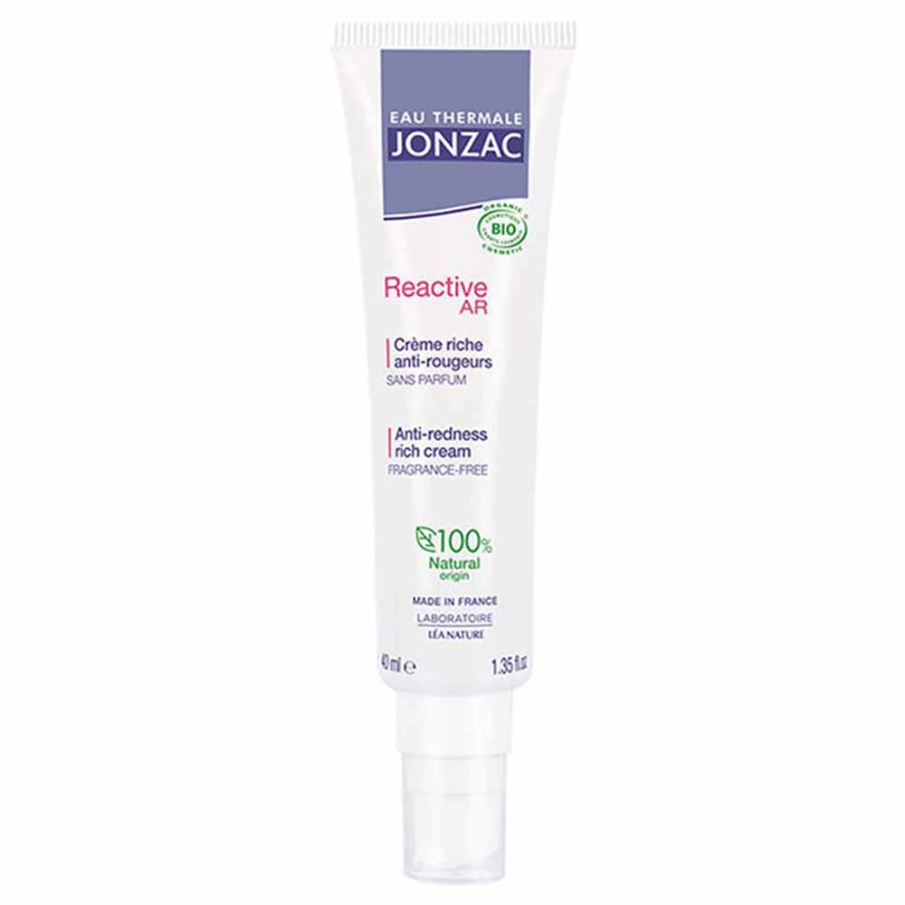 Eau thermale Jonzac Reactive AR Crema rica calmante antirojeces 40 ml