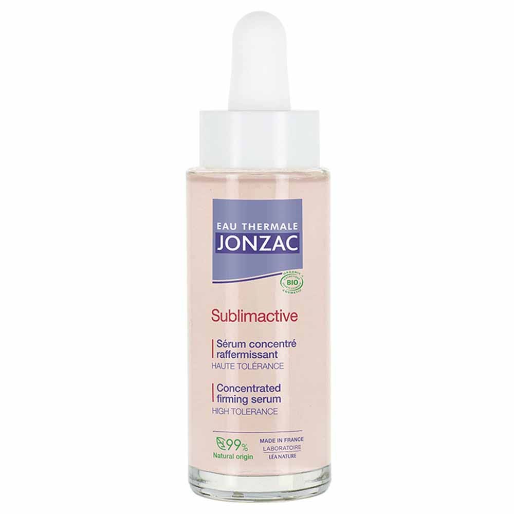 Eau thermale Jonzac Sublimactive Sérum concentrado reafirmante bio alta tolerancia 30 ml