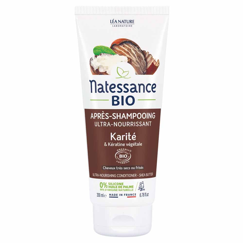 Natessance Capilar Acondicionador ultra nutritivo bio y con queratina vegetal bio 200 ml