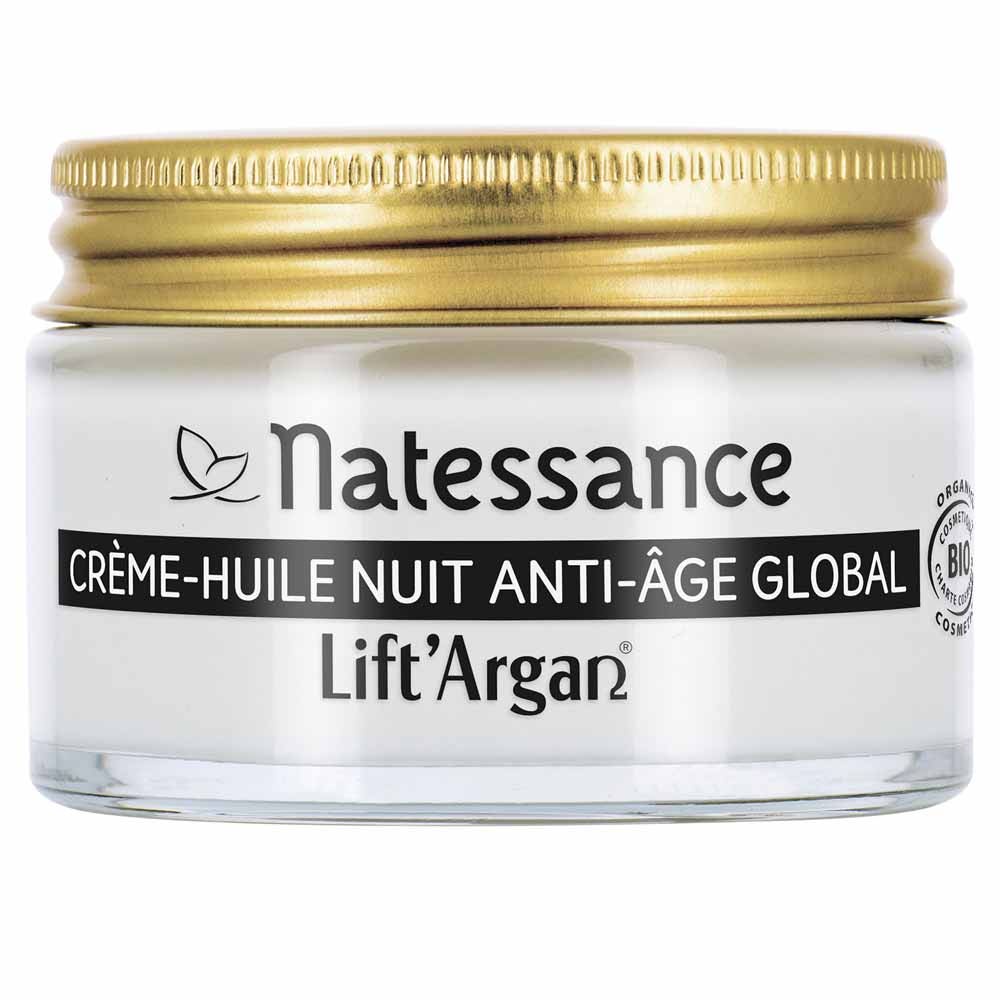 Natessance Lift'Argan Crema antiedad noche global bio lift 50 ml